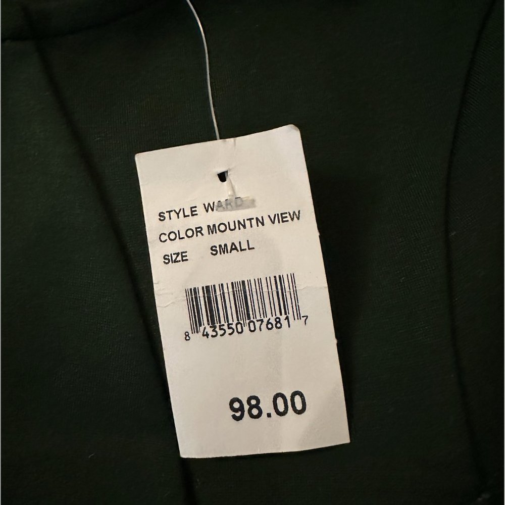 NWT - Felicity & Coco Hunter green seamed pencil skirt dress with gold zipper